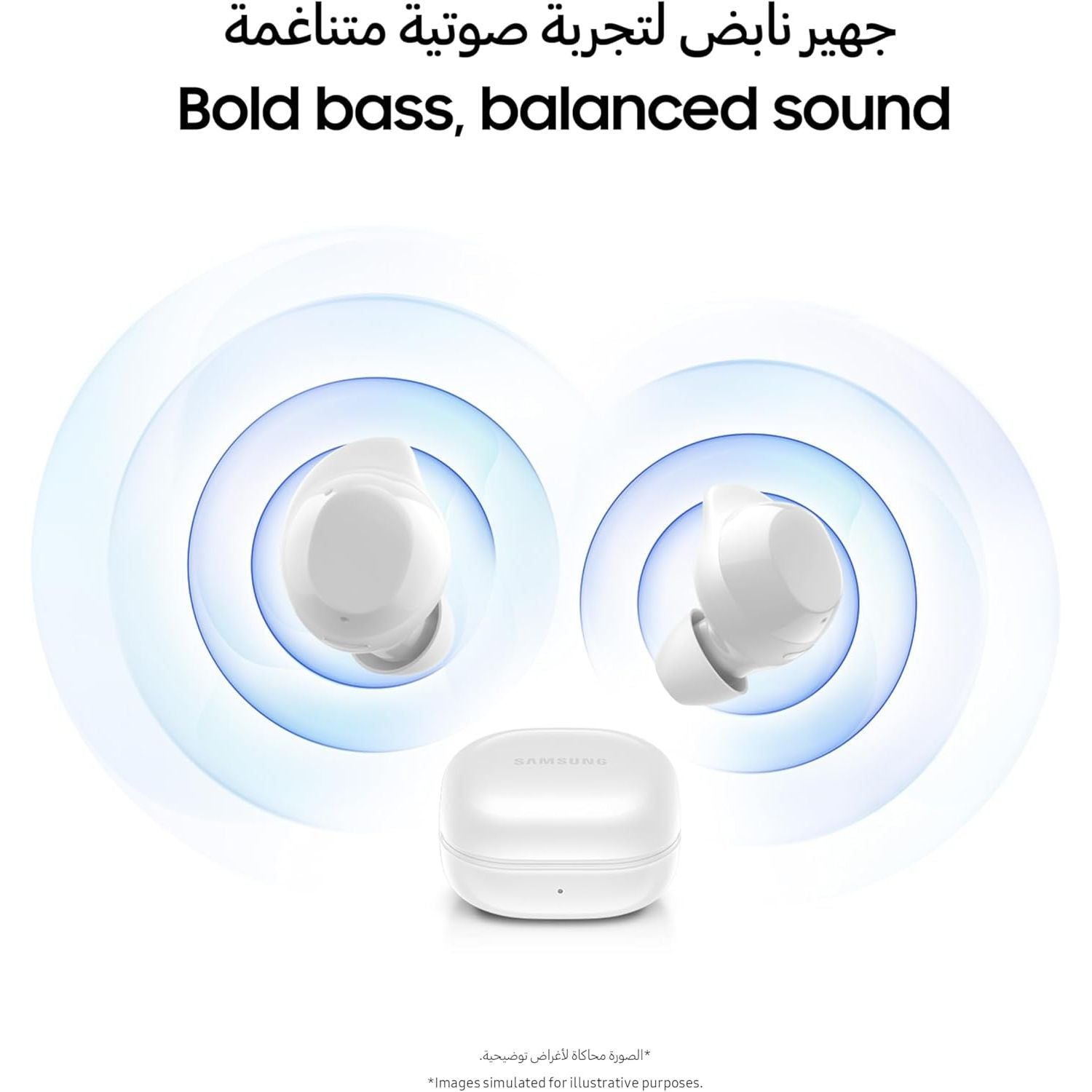 Buy Samsung,Samsung Galaxy Buds core with Active Noise Cancellation and Galaxy AI voice translation White - Gadcet UK | UK | London | Scotland | Wales| Near Me | Cheap | Pay In 3 | In-Ear Headphones